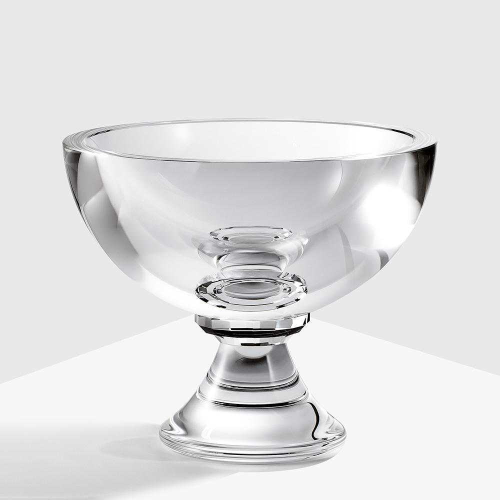Pure spherical crystal bowl