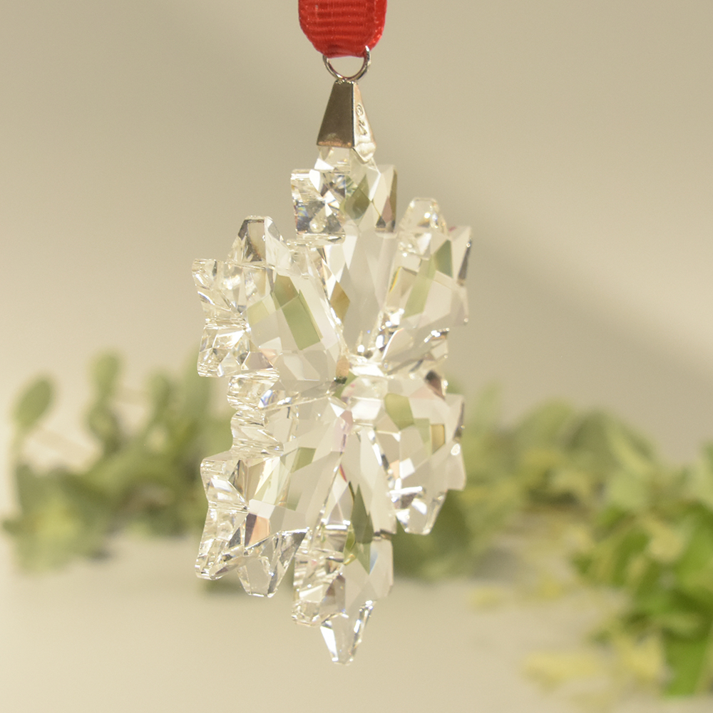 Small snowflake 2 clear SFL006 crystal gifts