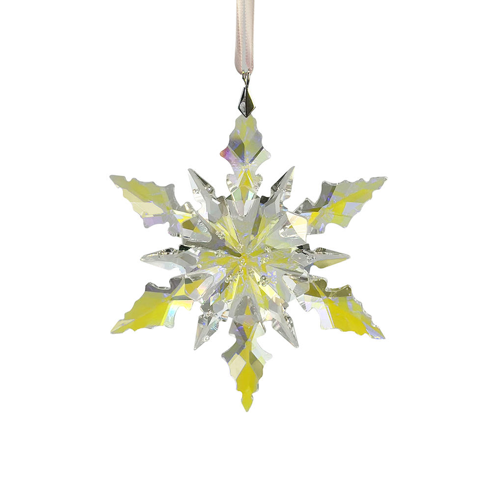 AB color large snowflake SFL003 crystal gifts